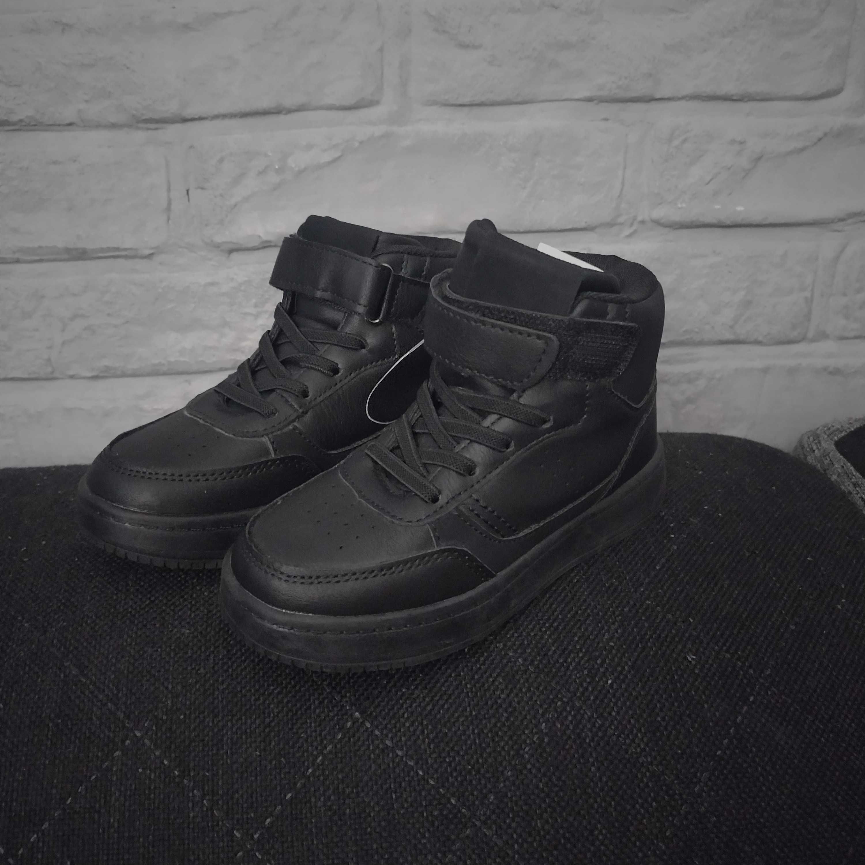 Nowe buty z metką dziecięce zimowe 27 czarne ciepłe wysyłka