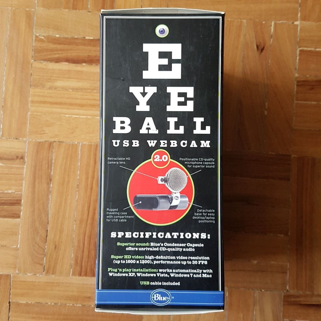 Blue Eyeball - Webcam em Bom estado!