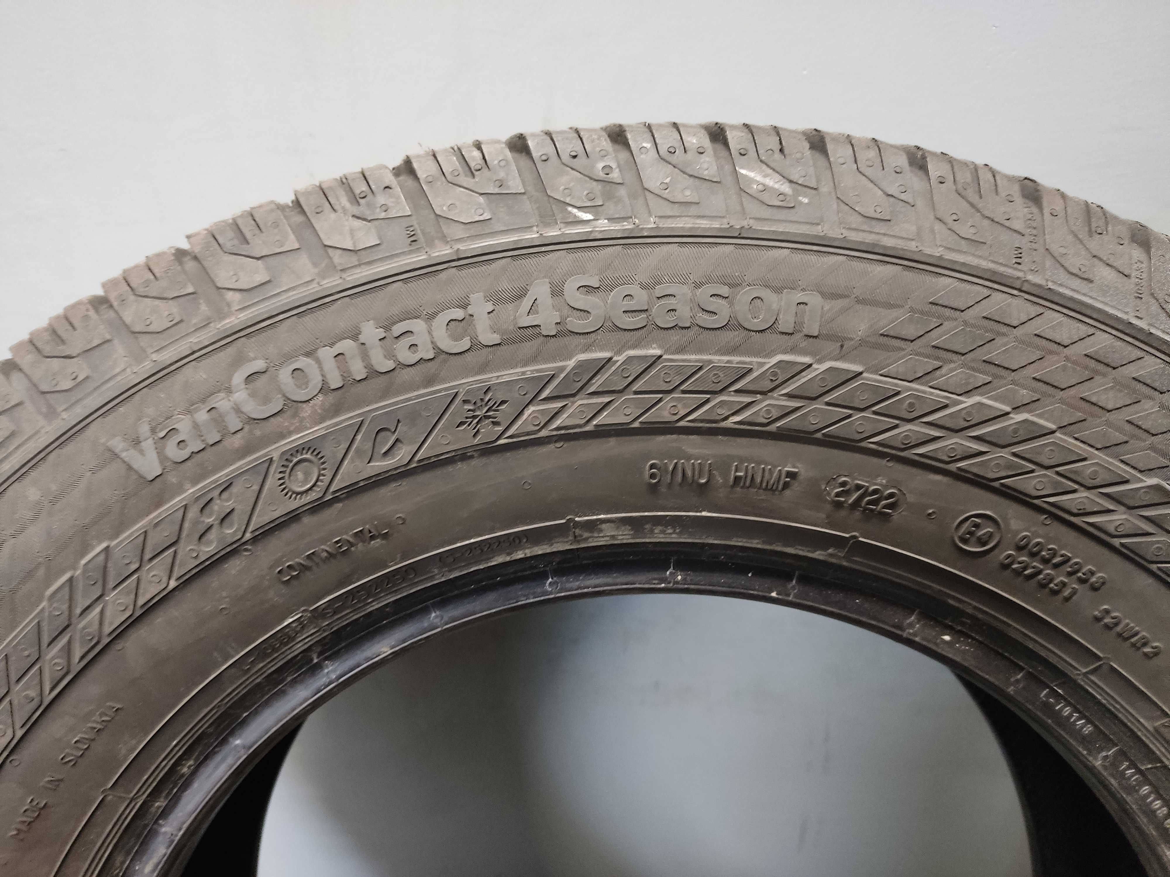 1x225/70R15C Continental VanContact 4Season, 112/110R, 2022 rok