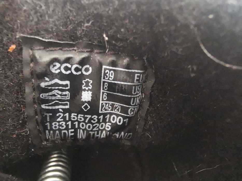 Ecco Babett Boot Gore Tex botki skórzane 39