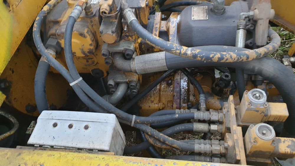 koparka mecalac 11 cx i pompa hydrauliczna hydromatik jazdy robocza