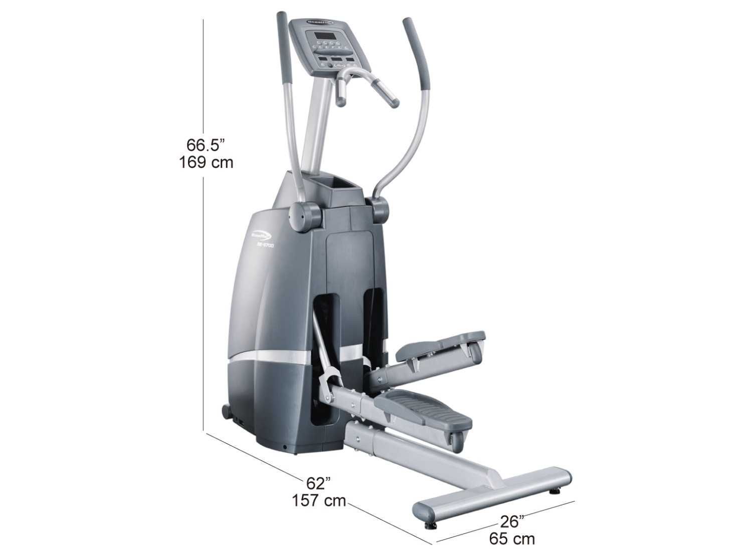 Эллиптический тренажер Steelflex XE6700 (орбитрек, степер)