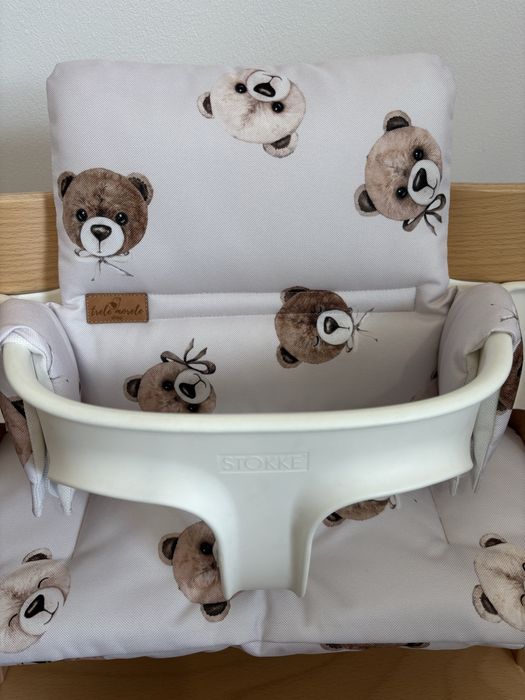Wodoodporne poduszki Stokke Tripp Trapp Baby Set misie beż