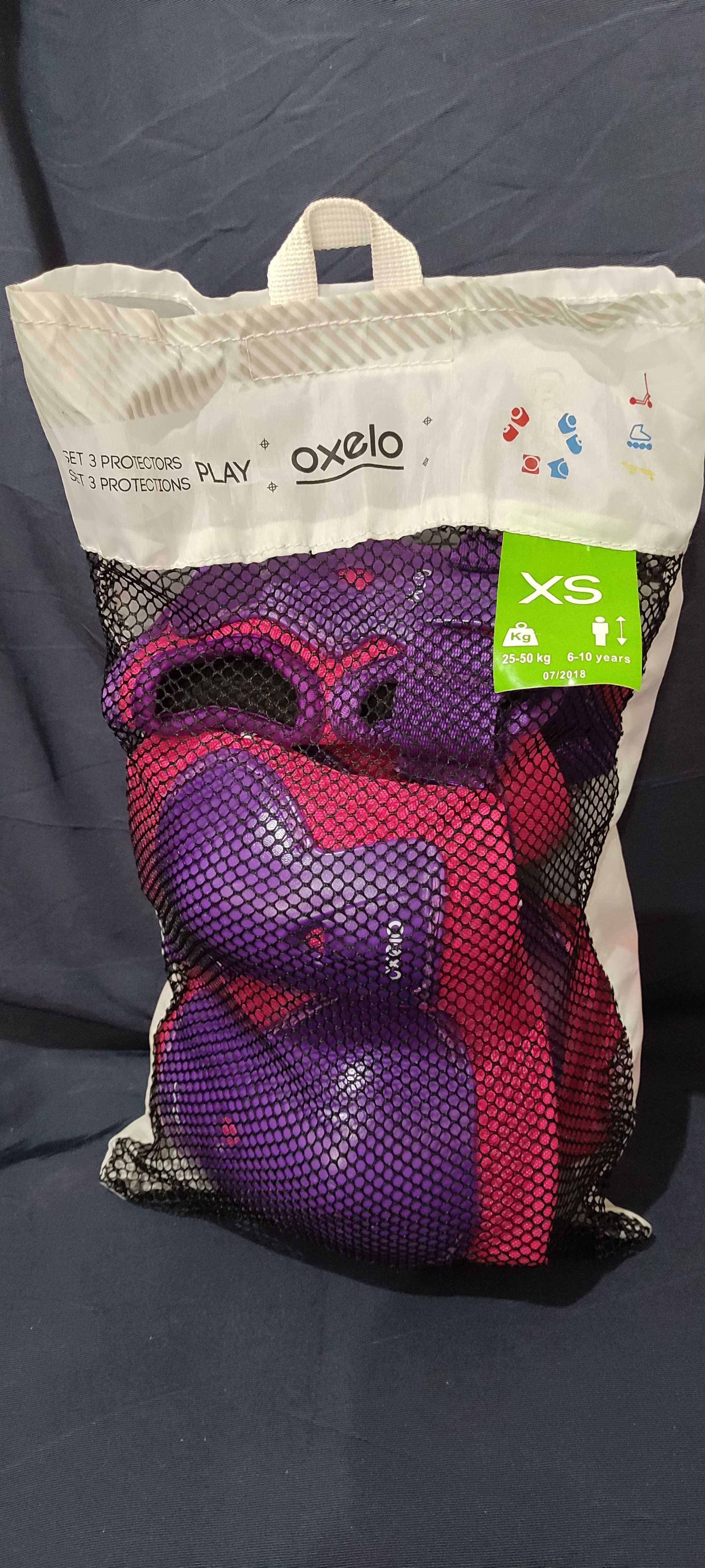 Patins Kit proteção mais Capacete