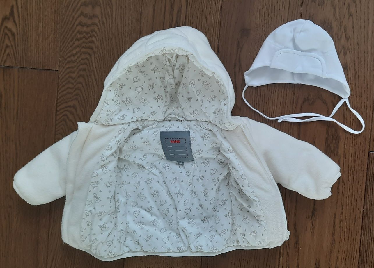 Bluza kurtka dla niemowlaka 68 Kanz