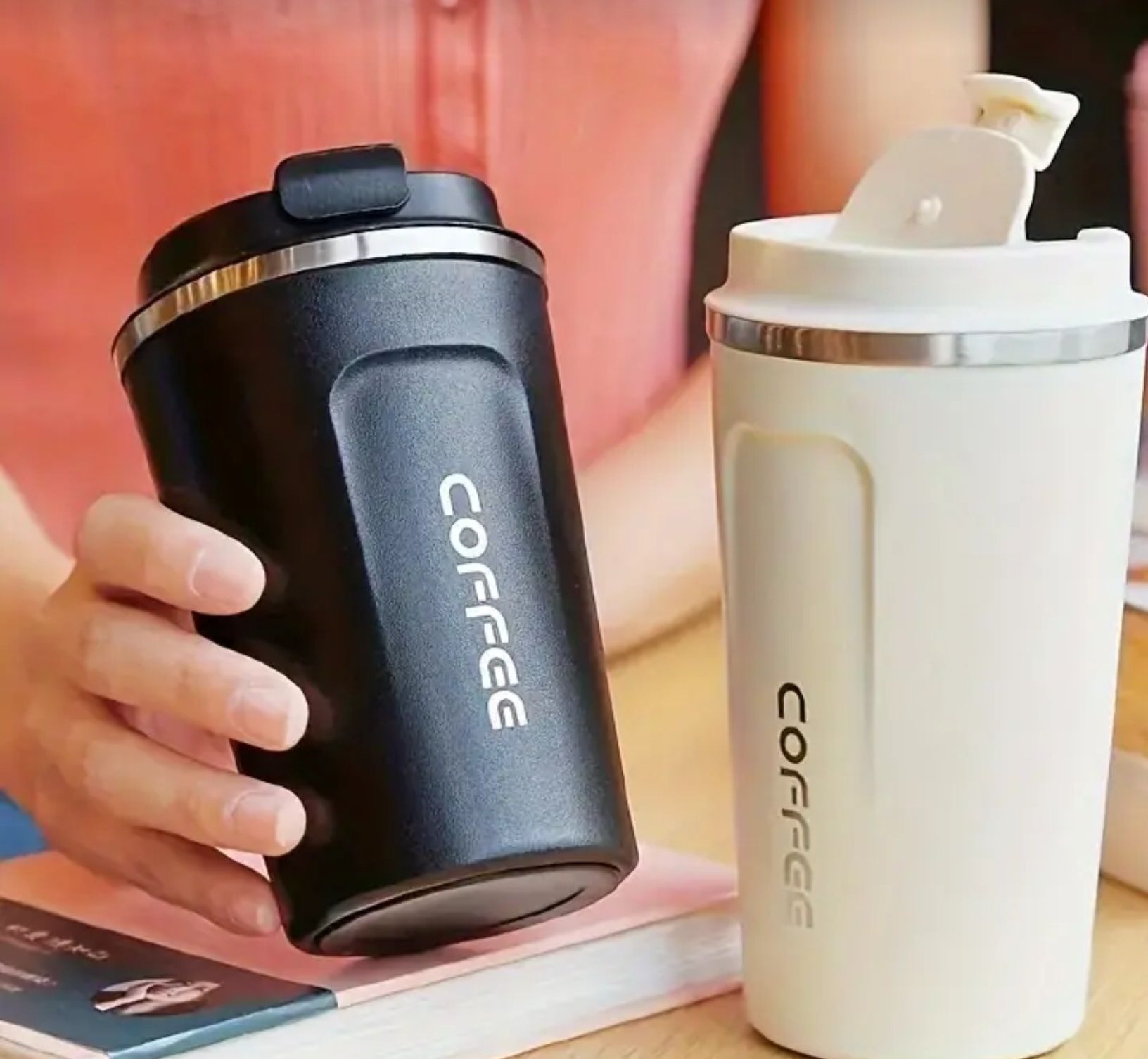 Термокружка Coffee 380 мл и 510 мл