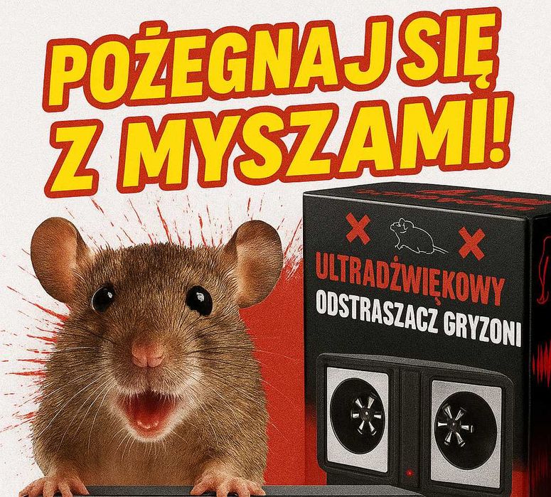 Cichy i skuteczny odstraszacz gryzoni – bez chemii i pułapek
