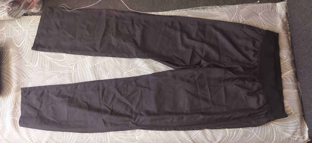 Штаны женские черные материал как плащёвка тонкие на лето