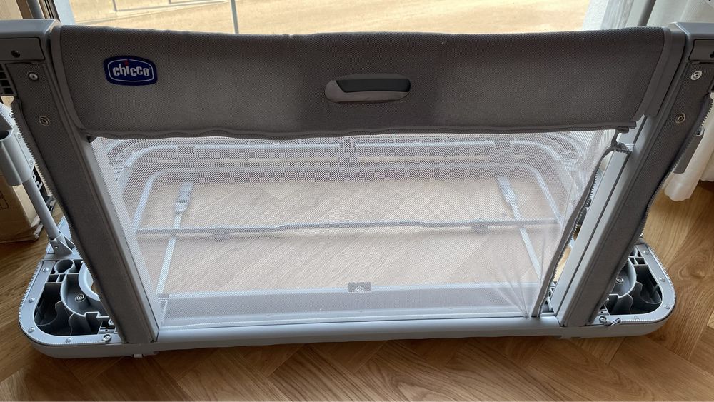 Chicco Next2Me Forever Łóżeczko Dostawne cool gray