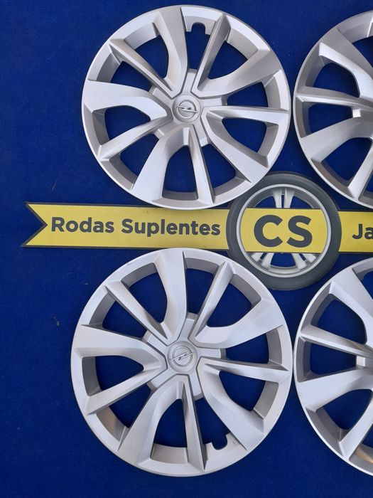4 tampões jante 16" Opel Corsa Astra Nissan Peugeot  Fiar Punto