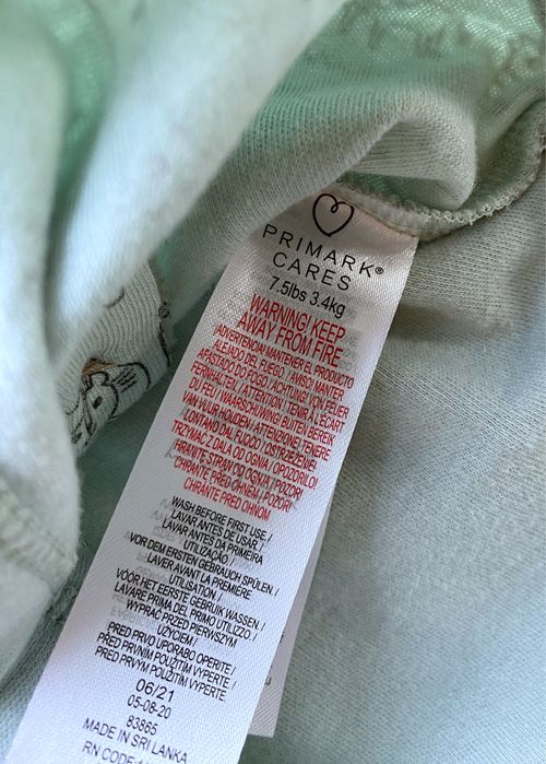 Body Primark r. 50/56