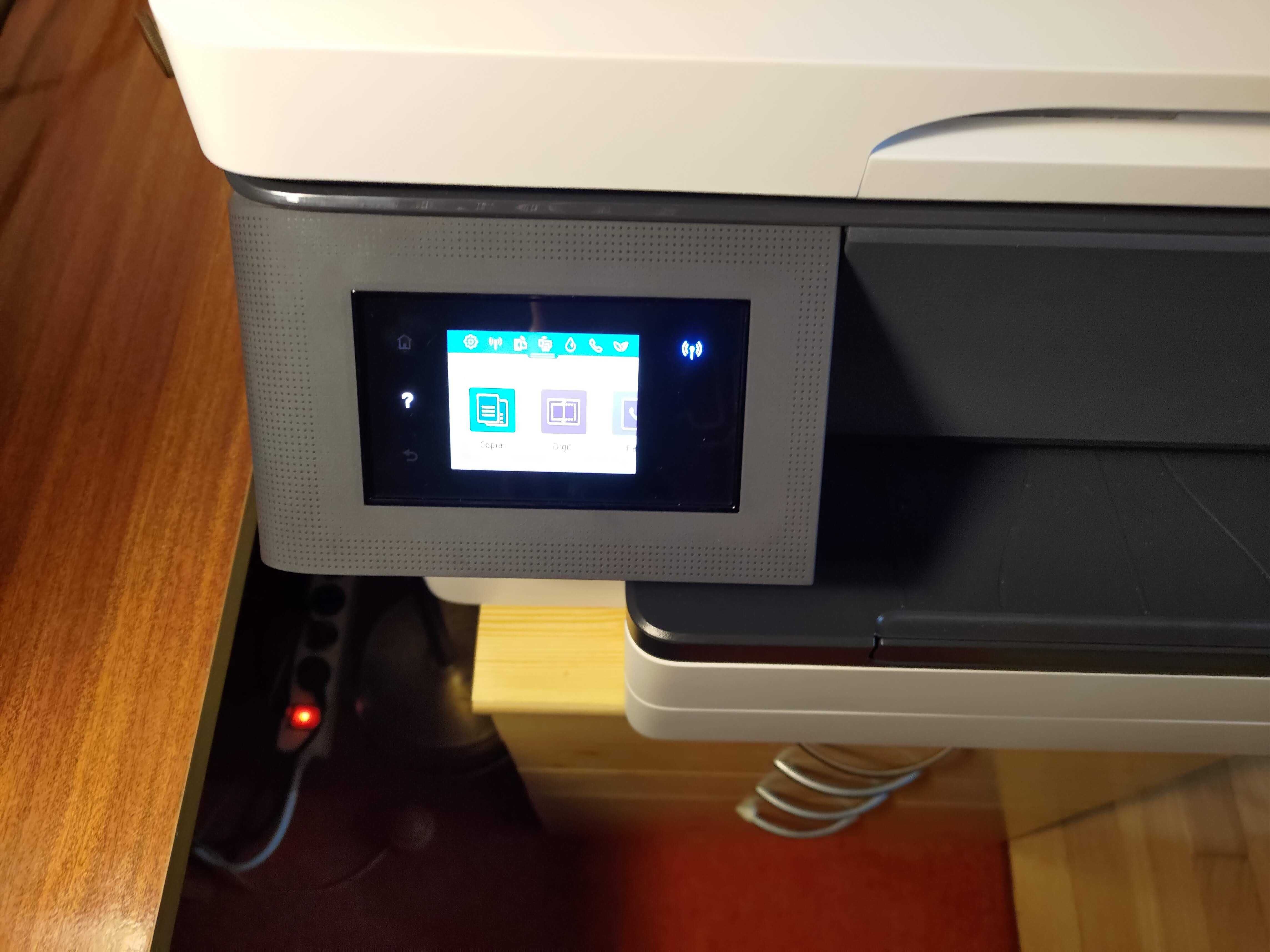 HP OfficeJet Pro 7730 Multifunções A3 (Como Nova, Com Tinteiros)