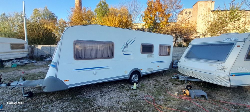 Przyczepa kempingowa Knaus 560, rok 2002 ,przedsionek Izabela DMC 1300