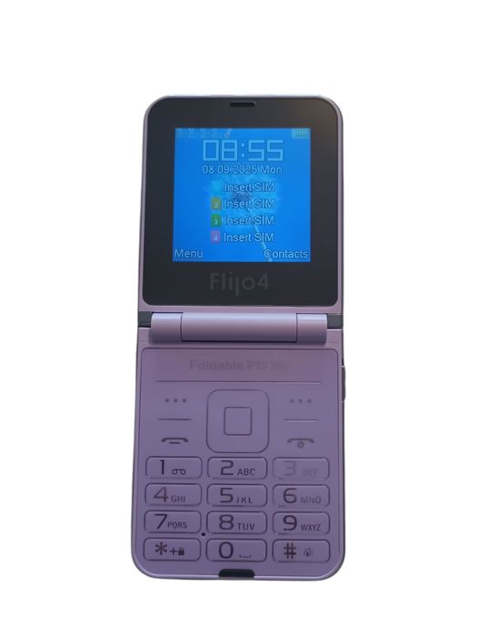 Telefon komórkowy Flijo4 składany
