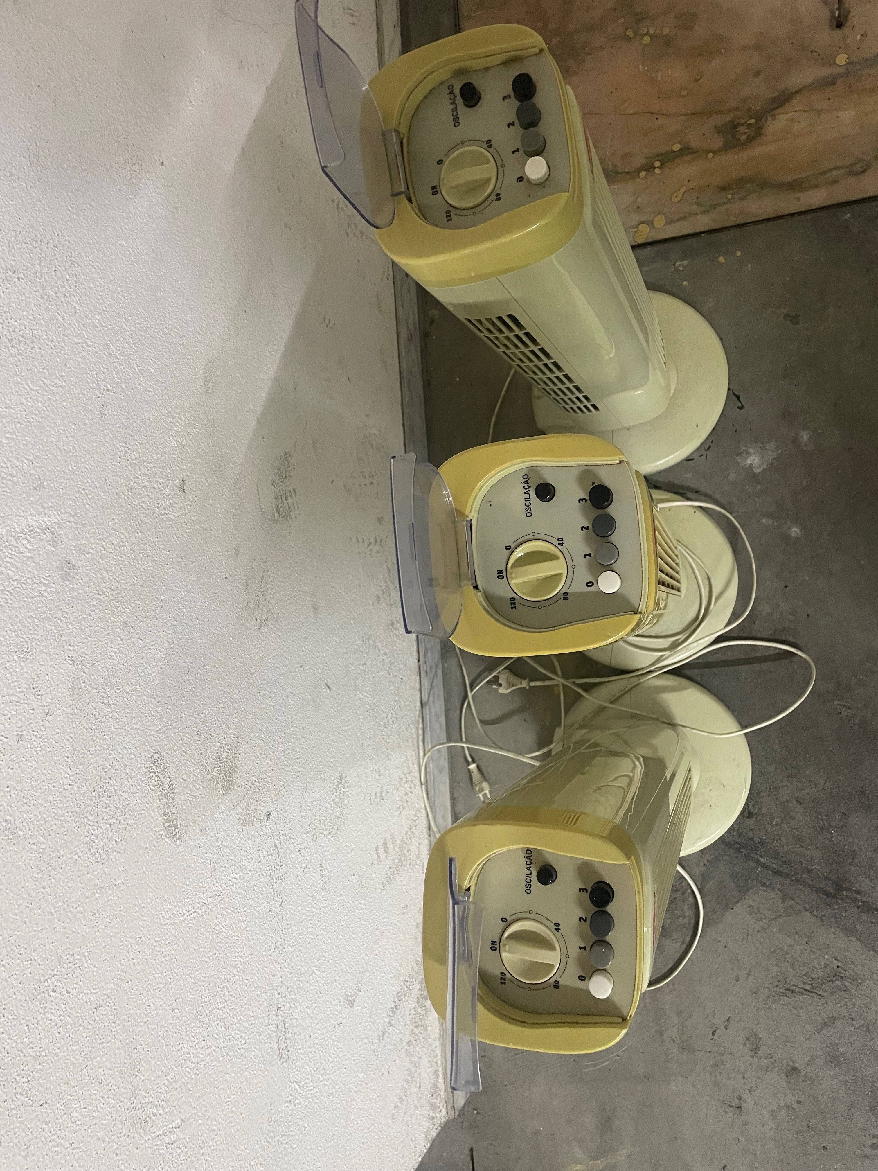 Ventiladores- ar fresco x3
