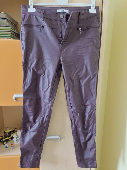 Spodnie damskie woskowane Find XL