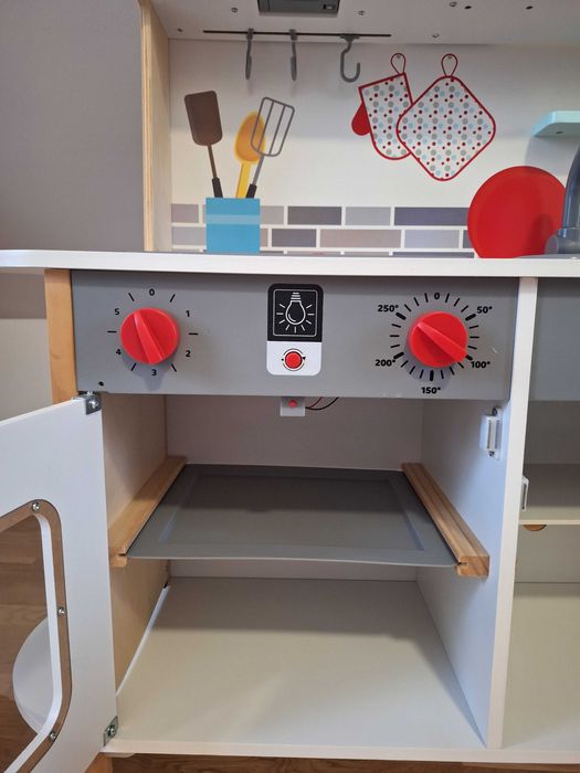 Drewniana kuchnia z Lidl+ dodatki