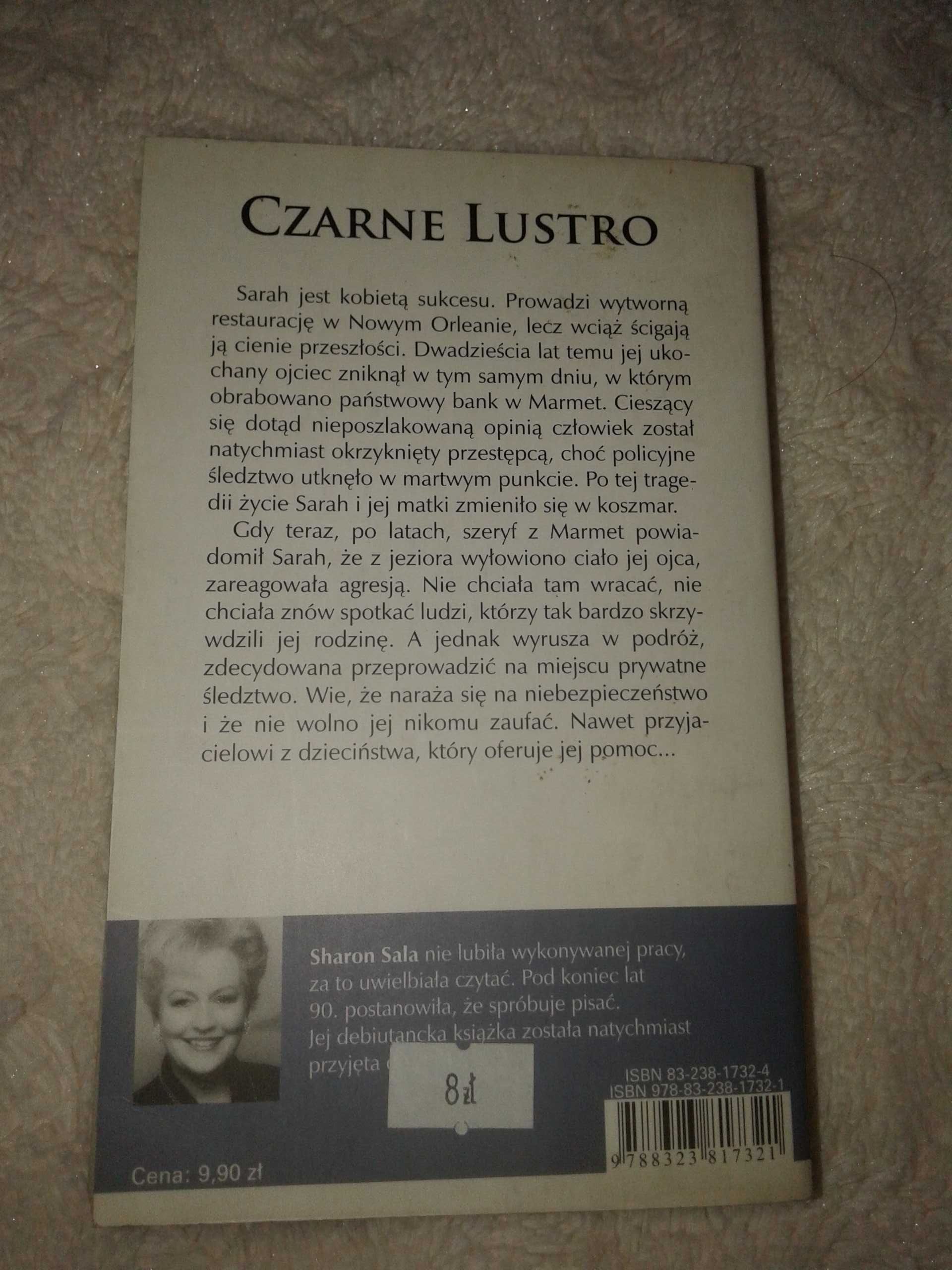 Czarne lustro - Sharon Sala