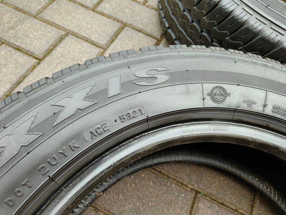 205/65 107/105T R16C MAXXIS 9mm Letnie BUS 2022r Opony 4szt jak NOWE