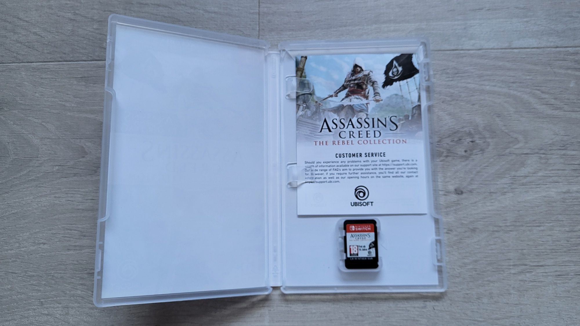 Assassins Creed The Rabel Collection Black Flag / Rogue Switch PL