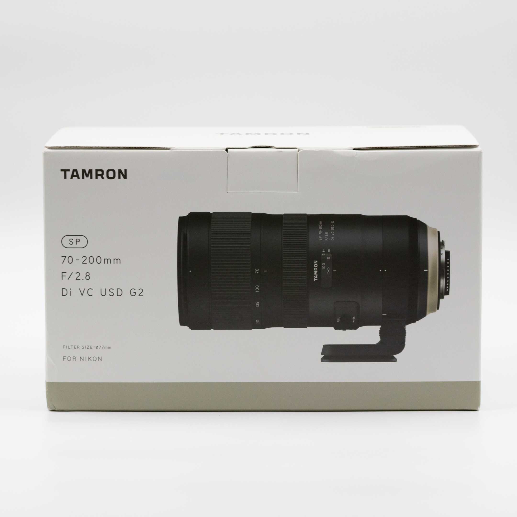 Tamron SP 70-200mm f2.8 Di VC USD G2 Nikon - Bom estado - 12M Garantia