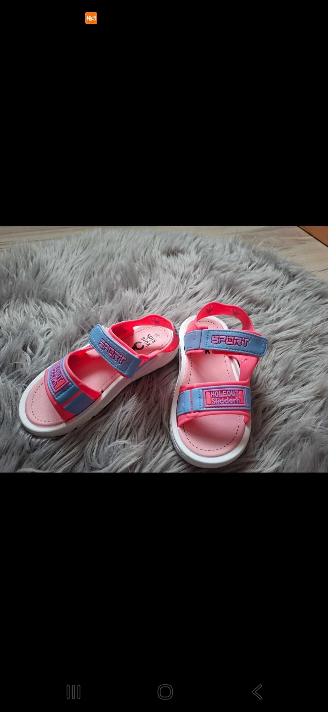 Sandalki dla dziewczynki