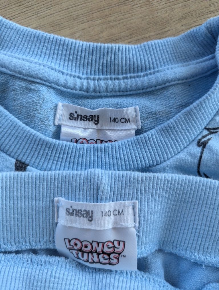 Komplet dresowy Looney Tunes rozm 140 Sinsay