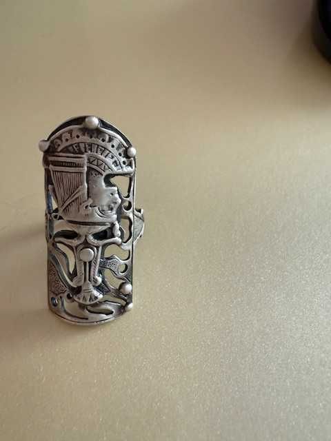 перстень срібний 16,5-17  розмір,масивний