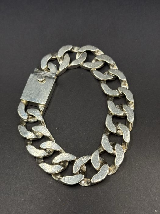 Bransoleta męska srebrna gruba 92g 23 cm srebro 925