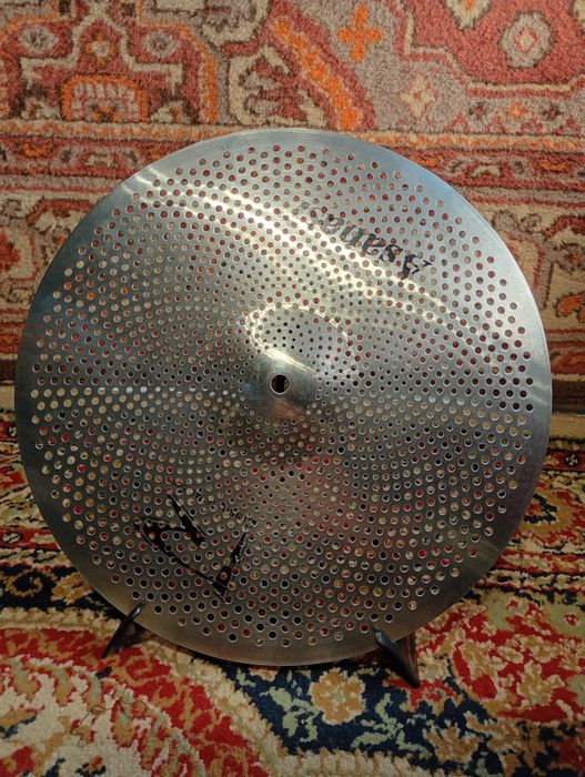 Zestaw cichych talerzy ride 20" hi-hat 14" crash 16" crash 18"