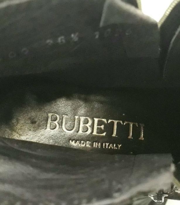 Фірмові шкіряні черевики Bubetti, р.36,5-377