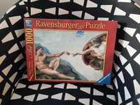 Puzzle 1000 Ravensburger Art Stworzenie Adama