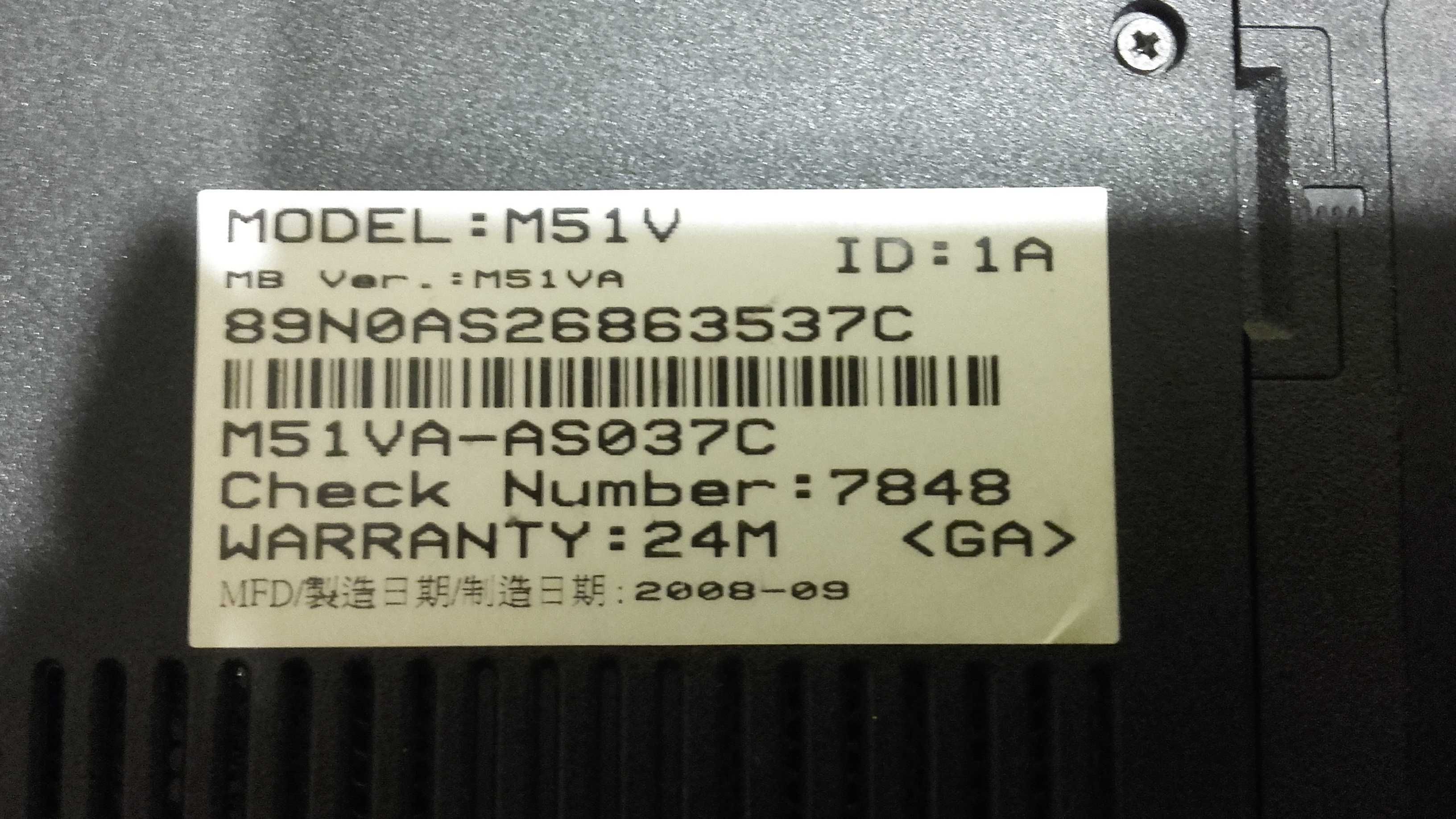 notebook Asus do sprzedania