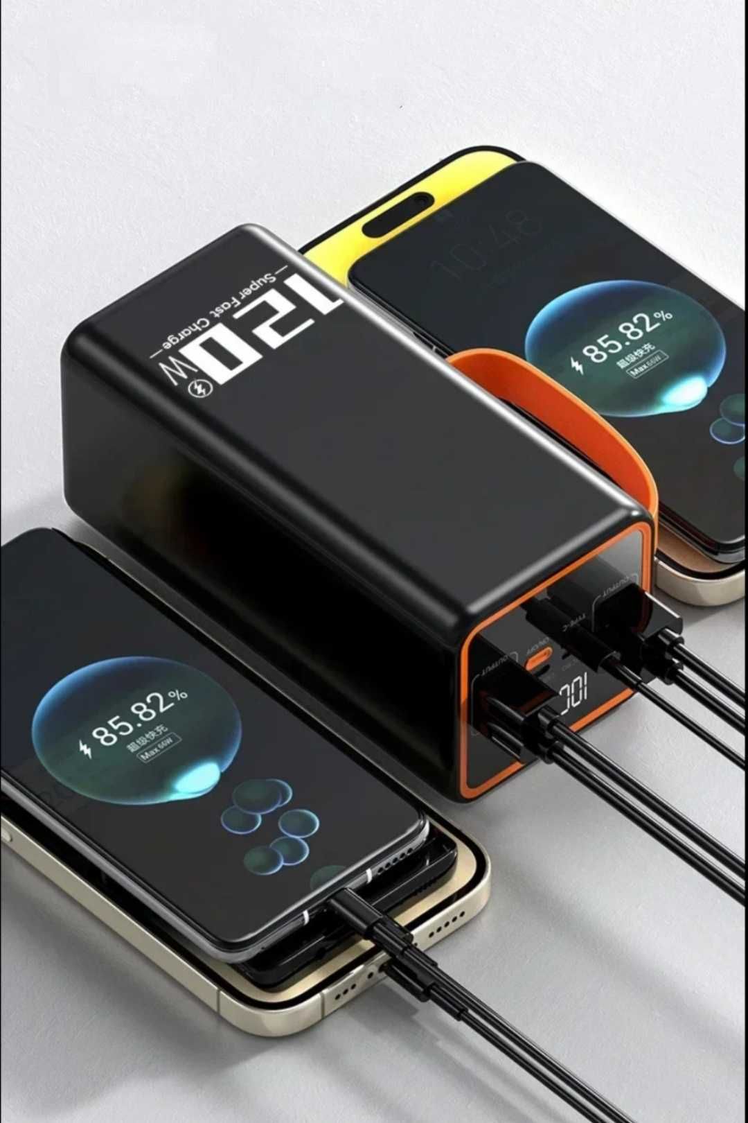 Портативний зовнішній акумулятор Pawerbank на 100000 mAh .