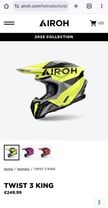 Шолом кросовий Airoh шлем мотокросс эндуро kovi geon ендуро мотокрос