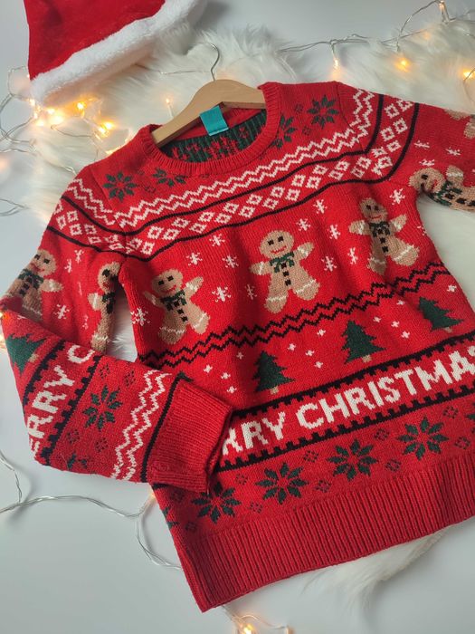 Świąteczny sweter dla chłopca – rozmiar 134, Little Kids