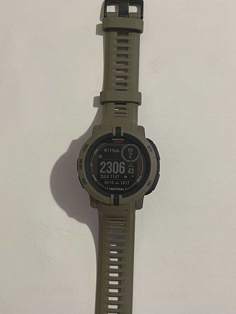 Garmin Instinct 2 Tactical Edition, Solar, хакі