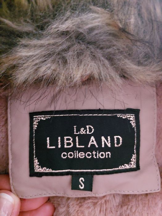 Piękny skórzany płaszczyk zimowy damski z korzuszkiem odpinanym