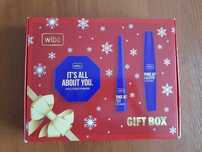 Zestaw kosmetyczny Wibo, maskara, puder, eyeliner