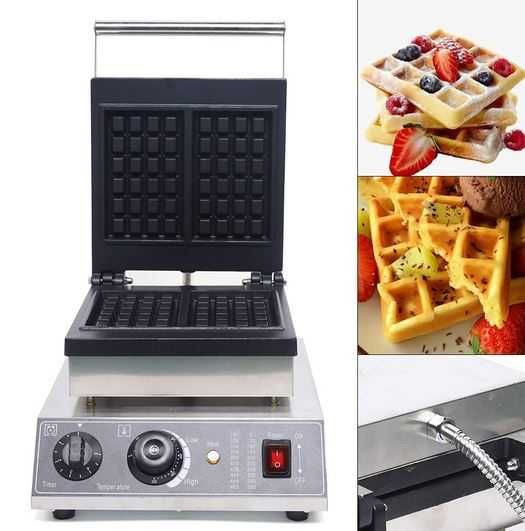 Maquina Waffles Profissional Industrial 2000 Watts