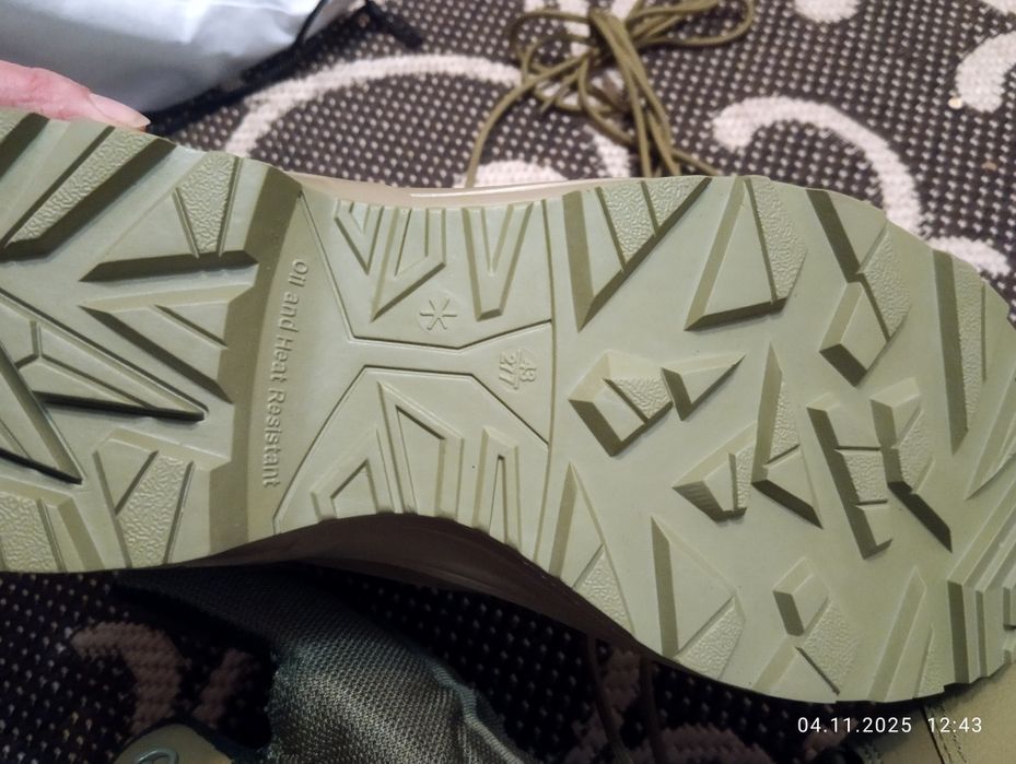 Тактичні берці, хакі, зимові р. 43