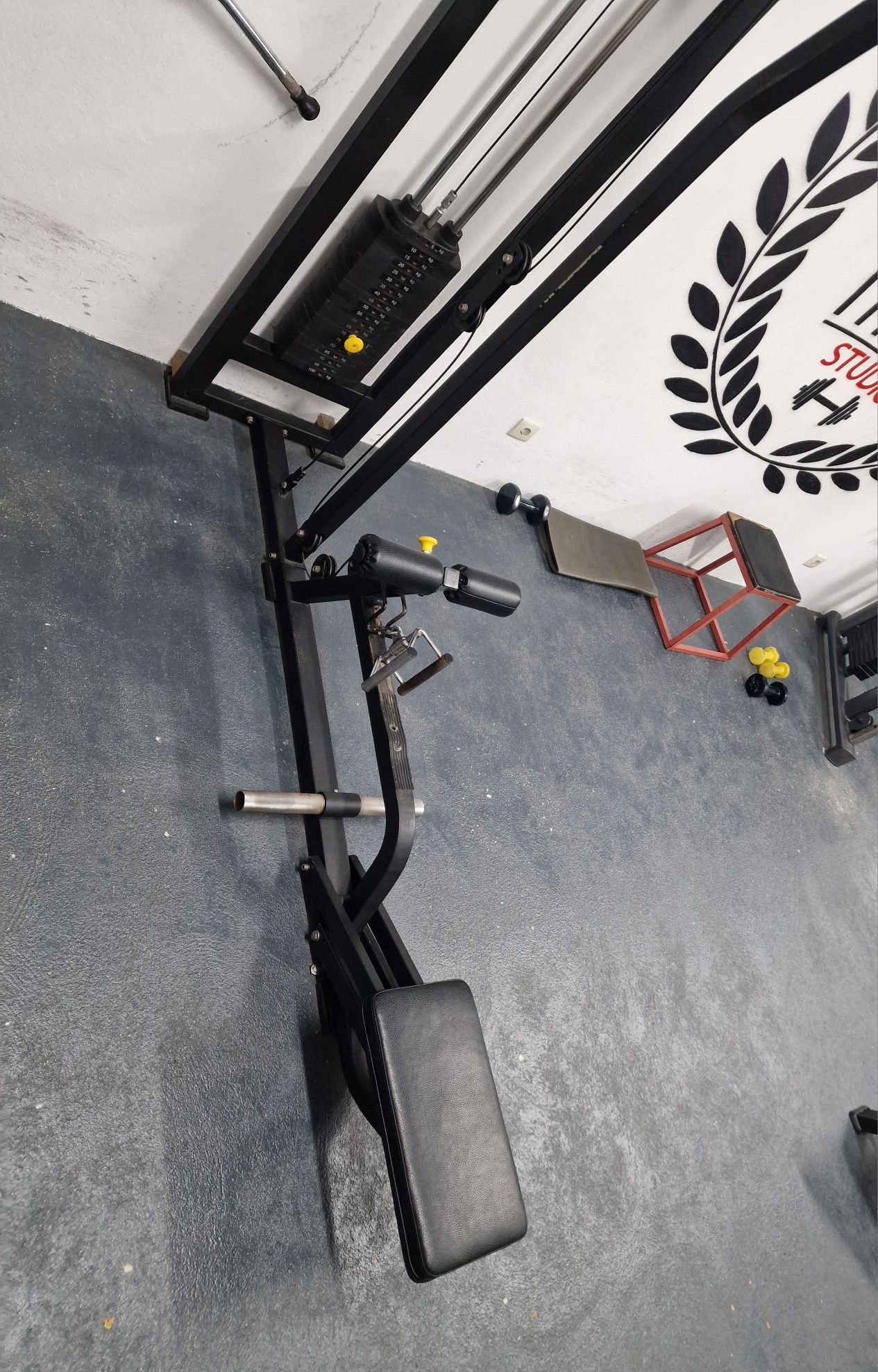 Puxador dorsal vertical e horizontal (dual) / Lat Pulldown & Low Row