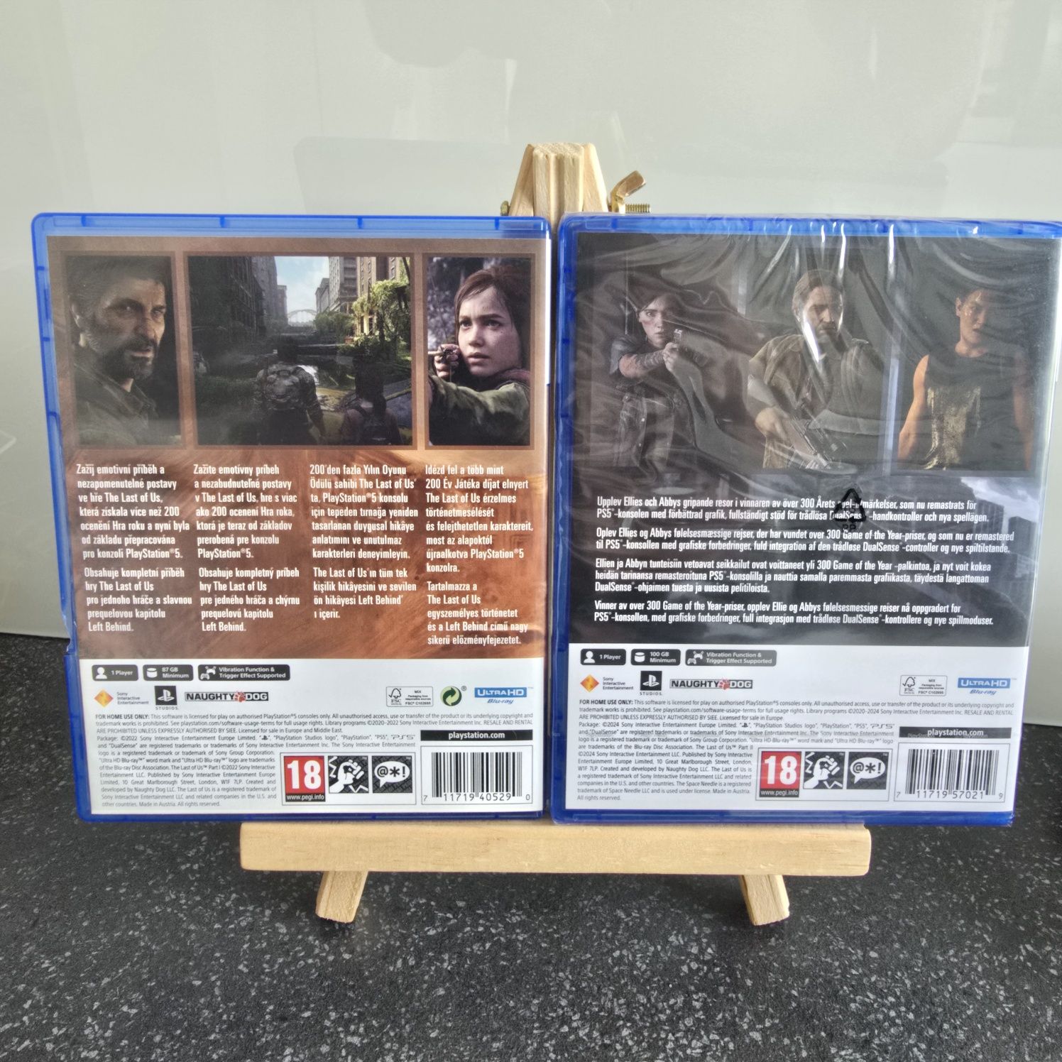 The Last of Us cz I oraz cz II PlayStation 5 PS5 wersja PL