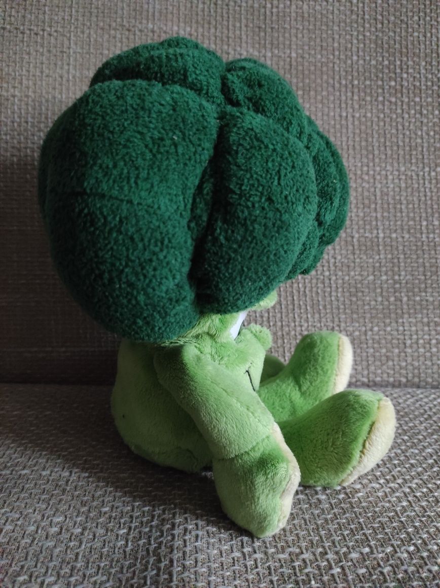 Maskotka zielony brokuł