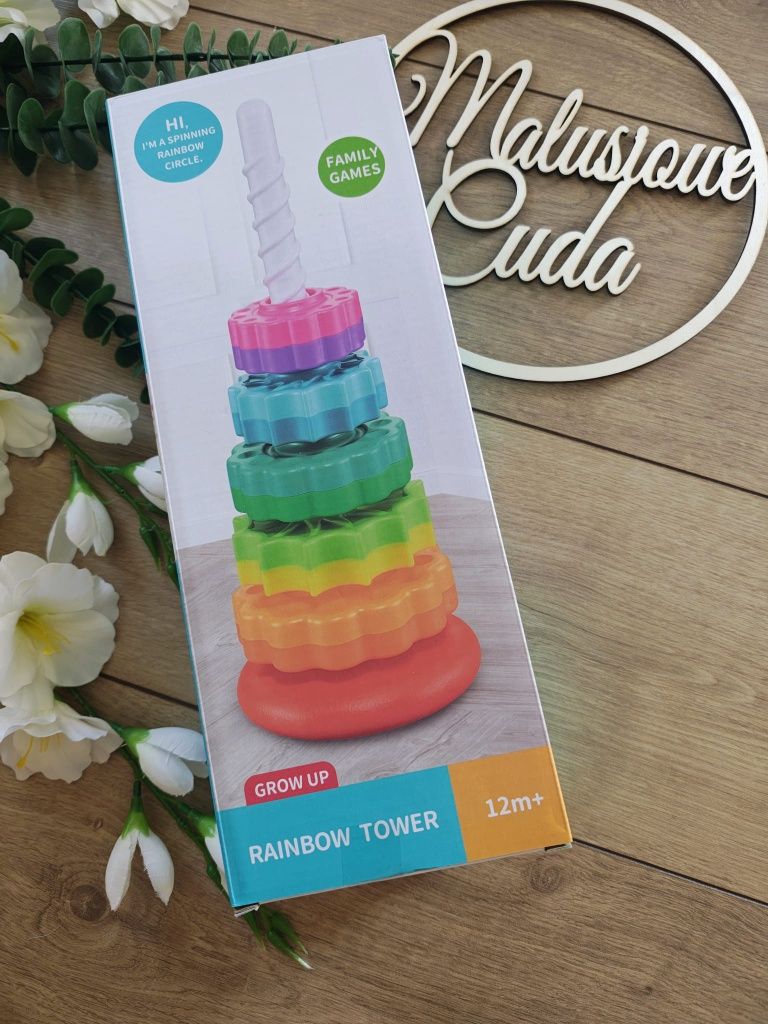 Wieża sensoryczna Rainbow 12m+
