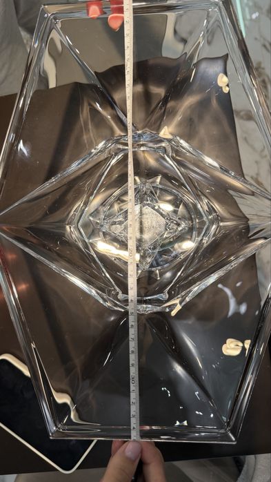 Фруктовниця скляна bohemia