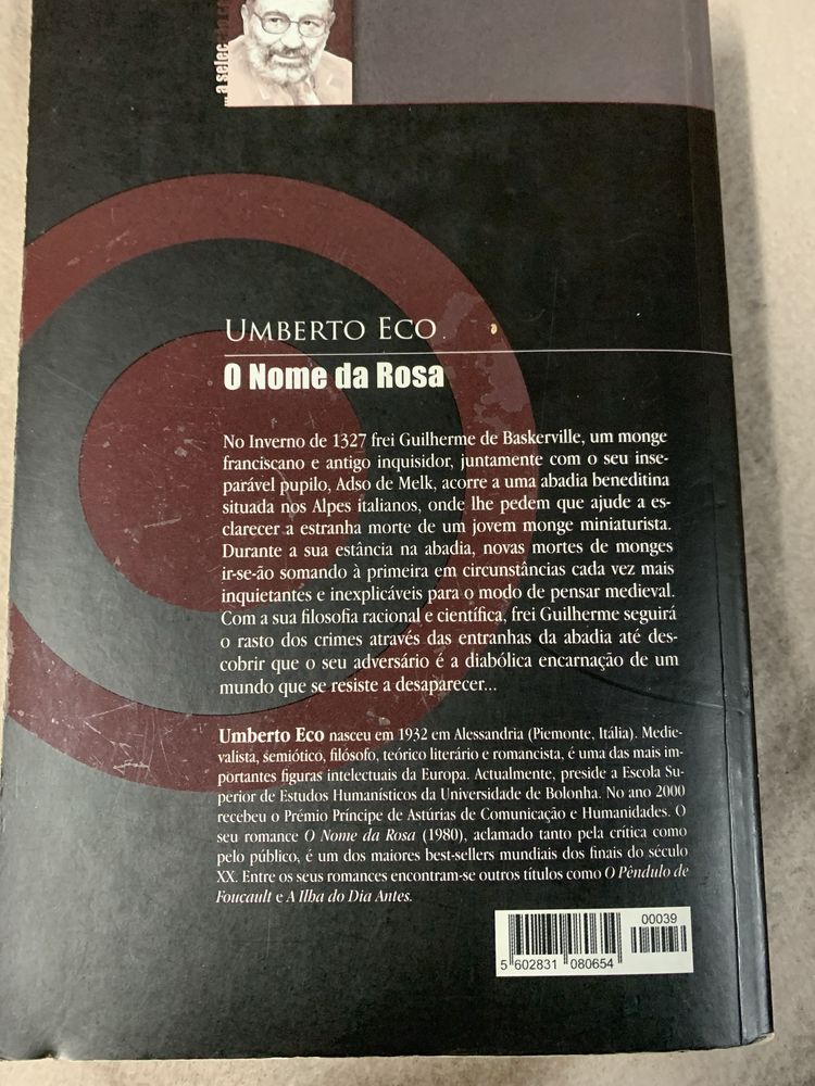 O nome de rosa umberto eco