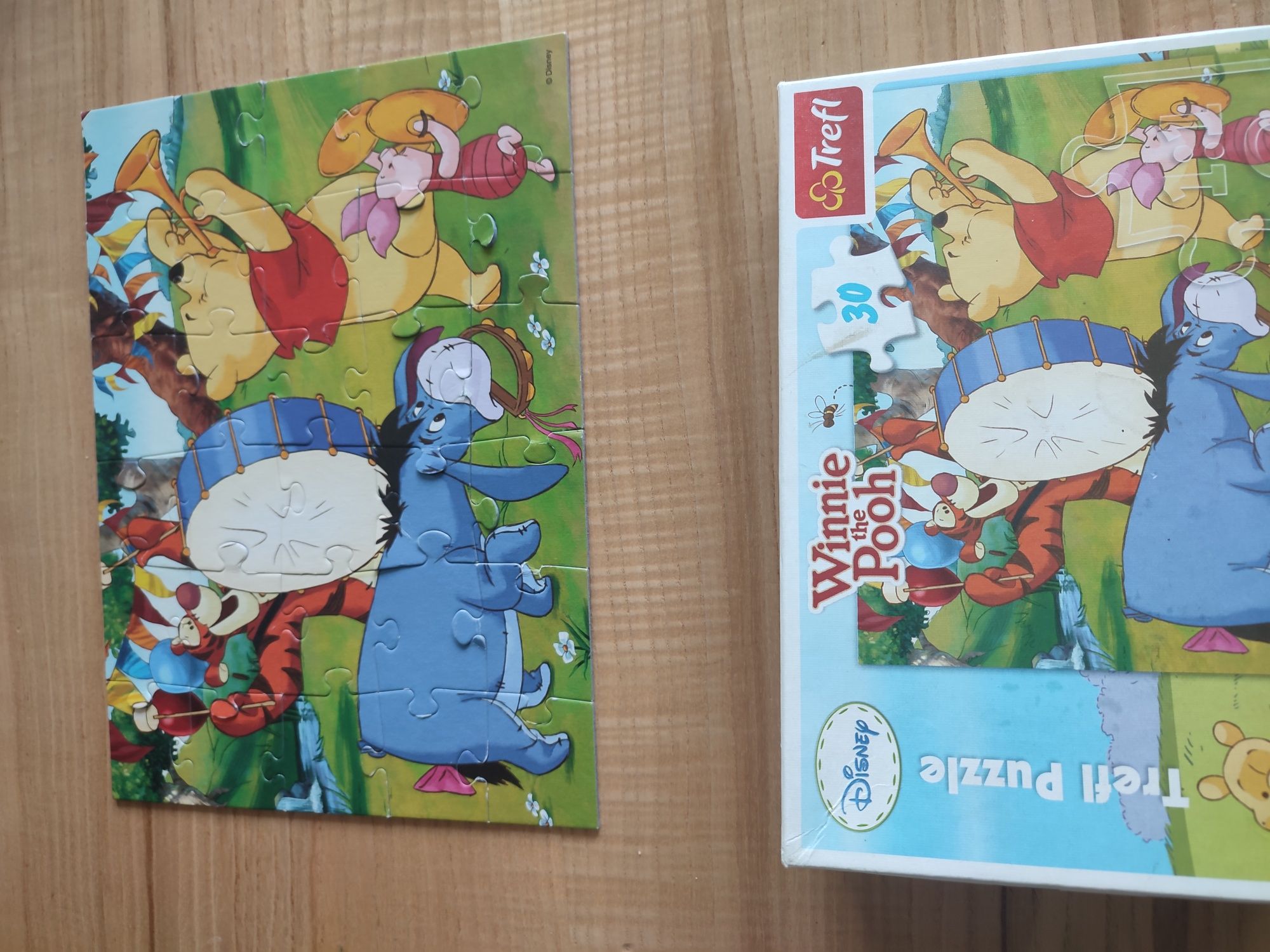 Puzzle 3+ kicia kocia Kubuś Puchatek psi patrol