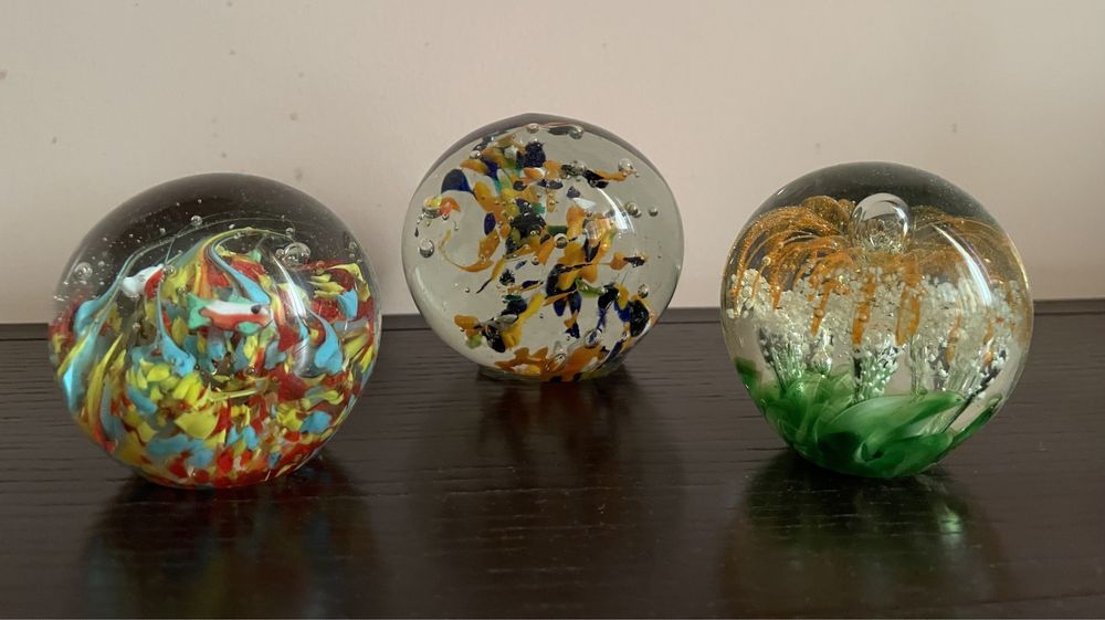 Стеклянные шары декоративнае