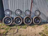 Letnie opony 205/55 R16+felgi stalowe 16" 5x108 Volvo C30,S40,V40,V50